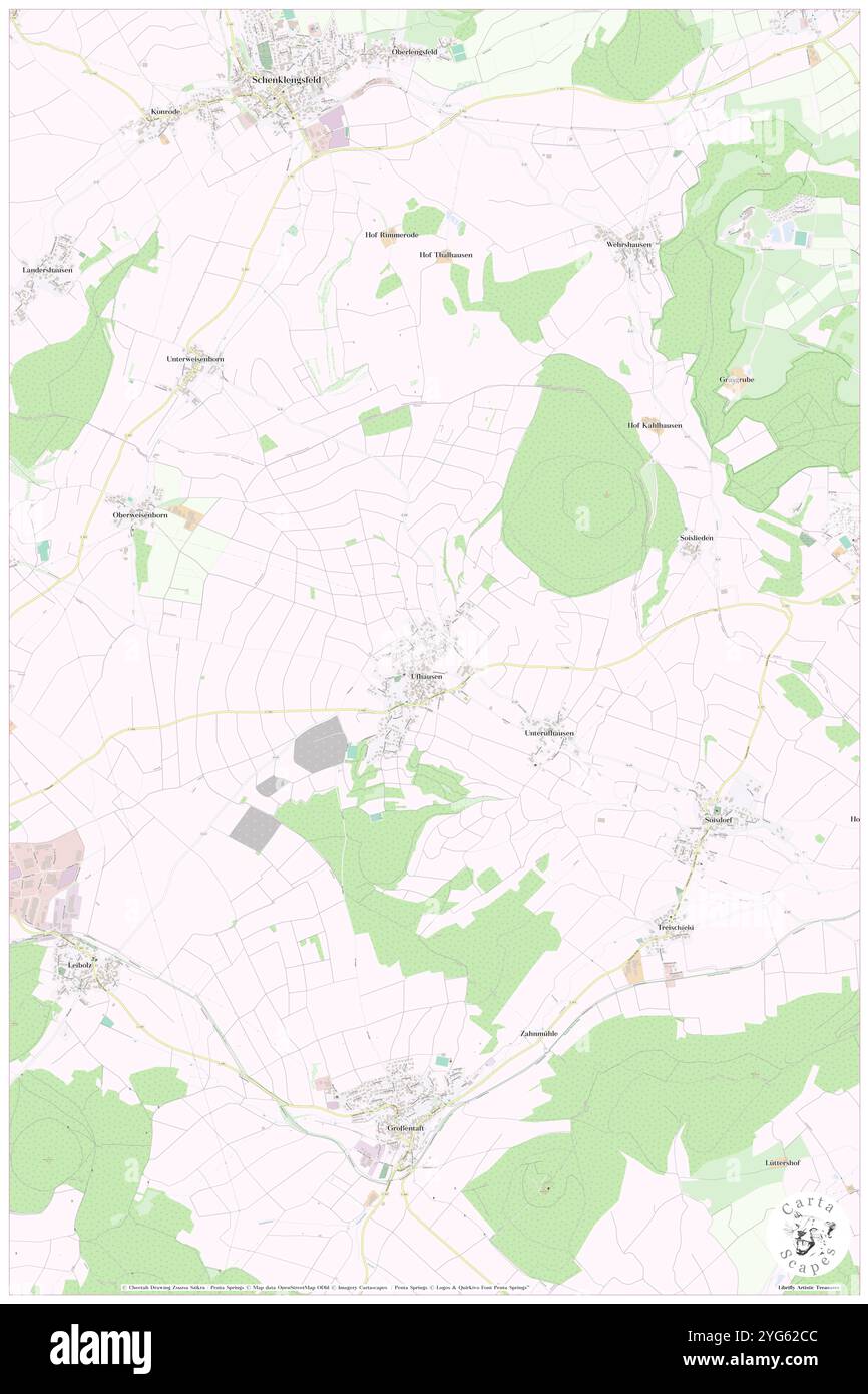 Oberufhausen, Regierungsbezirk Kassel, DE, Allemagne, Hesse, n 50 46' 35'', N 9 51' 46'', carte, Cartascapes carte publiée en 2024. Explorez Cartascapes, une carte qui révèle la diversité des paysages, des cultures et des écosystèmes de la Terre. Voyage à travers le temps et l'espace, découvrir l'interconnexion du passé, du présent et de l'avenir de notre planète. Banque D'Images