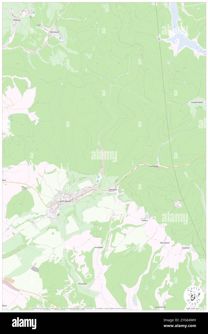 Sophienau, DE, Allemagne, Thuringe, N 50 27' 41'', N 10 58' 6'', carte, Carthascapes carte publiée en 2024. Explorez Cartascapes, une carte qui révèle la diversité des paysages, des cultures et des écosystèmes de la Terre. Voyage à travers le temps et l'espace, découvrir l'interconnexion du passé, du présent et de l'avenir de notre planète. Banque D'Images