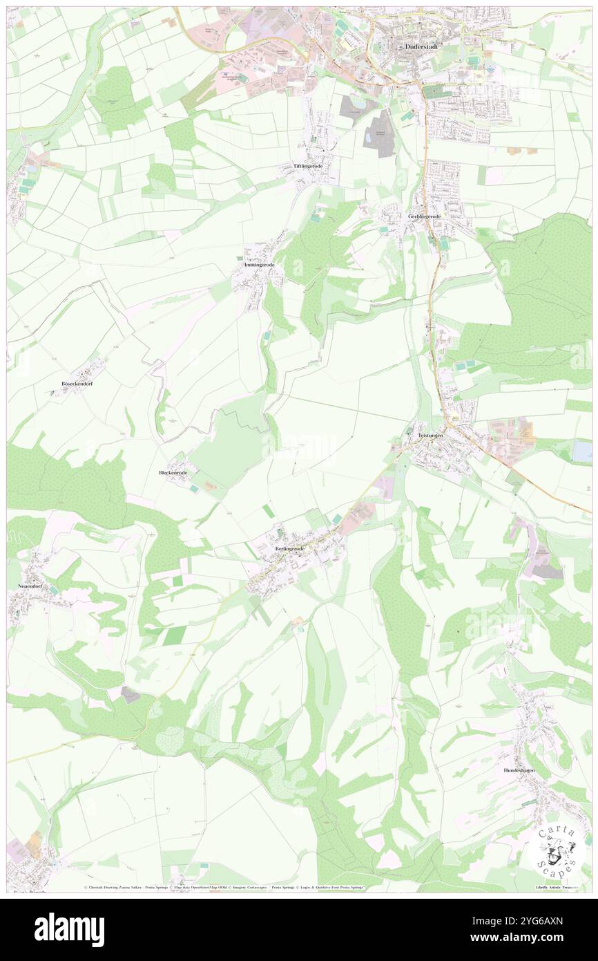 Mauseberg, DE, Allemagne, Thuringe, N 51 28' 9'', N 10 14' 24'', carte, Carthascapes carte publiée en 2024. Explorez Cartascapes, une carte qui révèle la diversité des paysages, des cultures et des écosystèmes de la Terre. Voyage à travers le temps et l'espace, découvrir l'interconnexion du passé, du présent et de l'avenir de notre planète. Banque D'Images