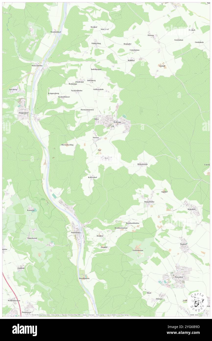 Mur, Haut-Palatinat, DE, Allemagne, Bavière, n 49 5' 44'', N 11 58' 15'', carte, Carthascapes carte publiée en 2024. Explorez Cartascapes, une carte qui révèle la diversité des paysages, des cultures et des écosystèmes de la Terre. Voyage à travers le temps et l'espace, découvrir l'interconnexion du passé, du présent et de l'avenir de notre planète. Banque D'Images