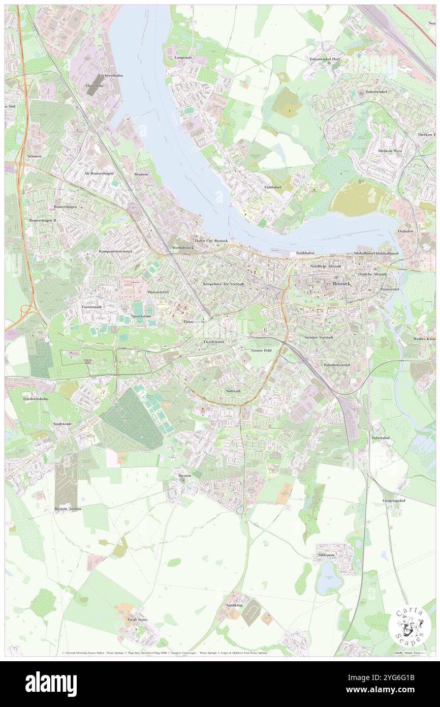 Laurembergstrasse, DE, Allemagne, Mecklembourg-Poméranie occidentale, N 54 4' 55'', N 12 6' 41'', map, Carthascapes map publié en 2024. Explorez Cartascapes, une carte qui révèle la diversité des paysages, des cultures et des écosystèmes de la Terre. Voyage à travers le temps et l'espace, découvrir l'interconnexion du passé, du présent et de l'avenir de notre planète. Banque D'Images