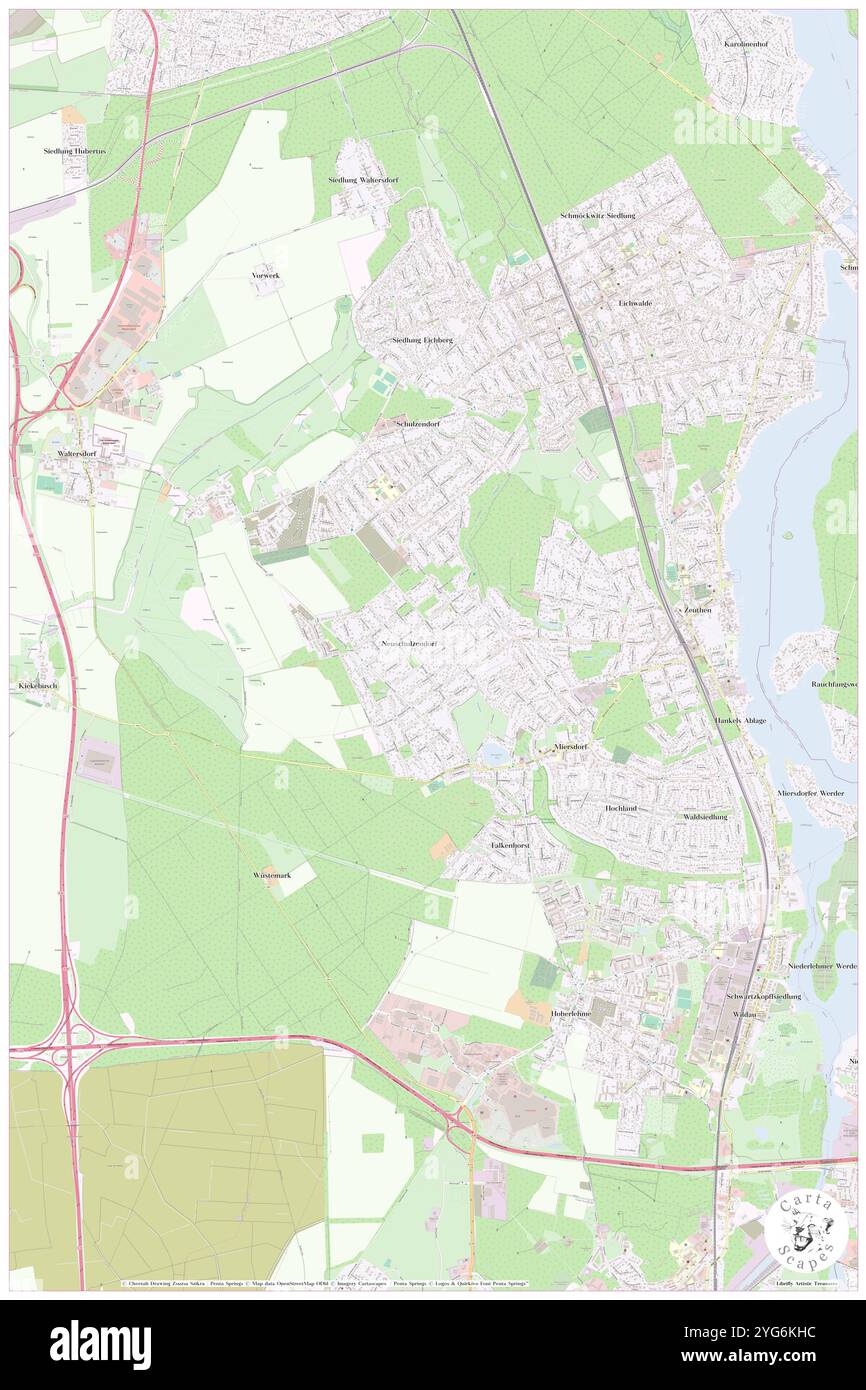 Neuschulzendorf, DE, Allemagne, Brandebourg, N 52 20' 52'', N 13 35' 52'', carte, Carthascapes carte publiée en 2024. Explorez Cartascapes, une carte qui révèle la diversité des paysages, des cultures et des écosystèmes de la Terre. Voyage à travers le temps et l'espace, découvrir l'interconnexion du passé, du présent et de l'avenir de notre planète. Banque D'Images