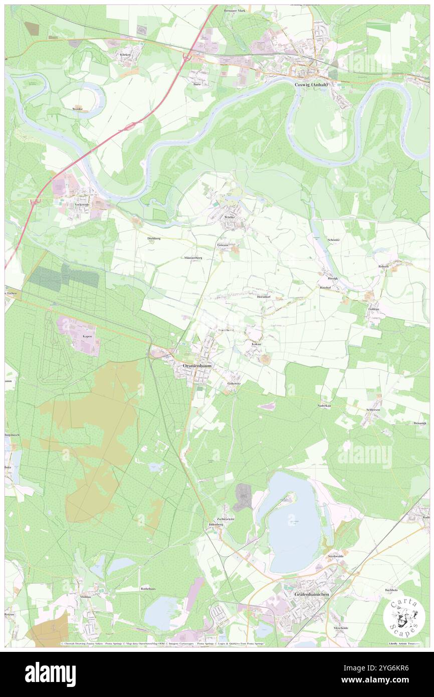 Brandhorst, DE, Allemagne, Saxe-Anhalt, N 51 48' 33'', N 12 24' 35'', carte, Carthascapes carte publiée en 2024. Explorez Cartascapes, une carte qui révèle la diversité des paysages, des cultures et des écosystèmes de la Terre. Voyage à travers le temps et l'espace, découvrir l'interconnexion du passé, du présent et de l'avenir de notre planète. Banque D'Images