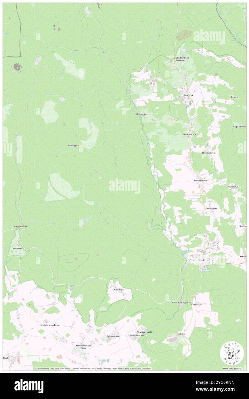 Kuhhuttenberg, DE, Allemagne, Bavière, N 48 54' 24'', N 13 33' 4'', carte, Carthascapes carte publiée en 2024. Explorez Cartascapes, une carte qui révèle la diversité des paysages, des cultures et des écosystèmes de la Terre. Voyage à travers le temps et l'espace, découvrir l'interconnexion du passé, du présent et de l'avenir de notre planète. Banque D'Images