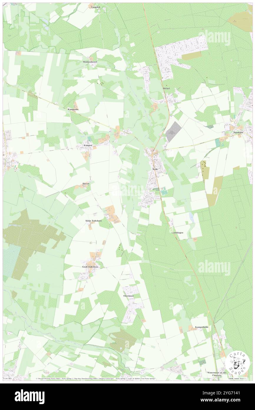 Welle, DE, Allemagne, basse-Saxe, N 53 14' 23'', N 9 48' 6'', carte, Carthascapes carte publiée en 2024. Explorez Cartascapes, une carte qui révèle la diversité des paysages, des cultures et des écosystèmes de la Terre. Voyage à travers le temps et l'espace, découvrir l'interconnexion du passé, du présent et de l'avenir de notre planète. Banque D'Images