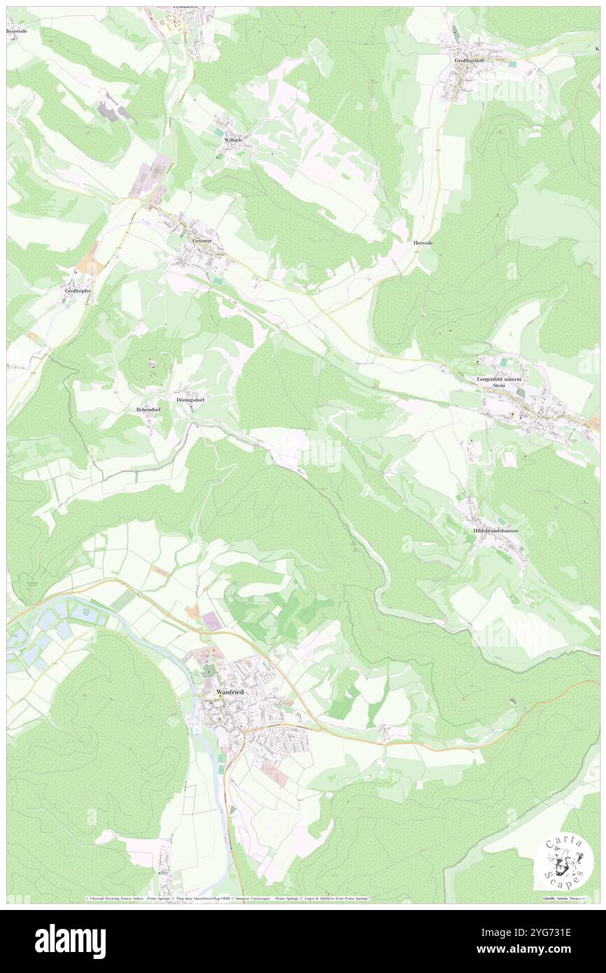 Keudelstein, DE, Allemagne, Thuringe, N 51 12' 32'', N 10 11' 0'', carte, Carthascapes carte publiée en 2024. Explorez Cartascapes, une carte qui révèle la diversité des paysages, des cultures et des écosystèmes de la Terre. Voyage à travers le temps et l'espace, découvrir l'interconnexion du passé, du présent et de l'avenir de notre planète. Banque D'Images