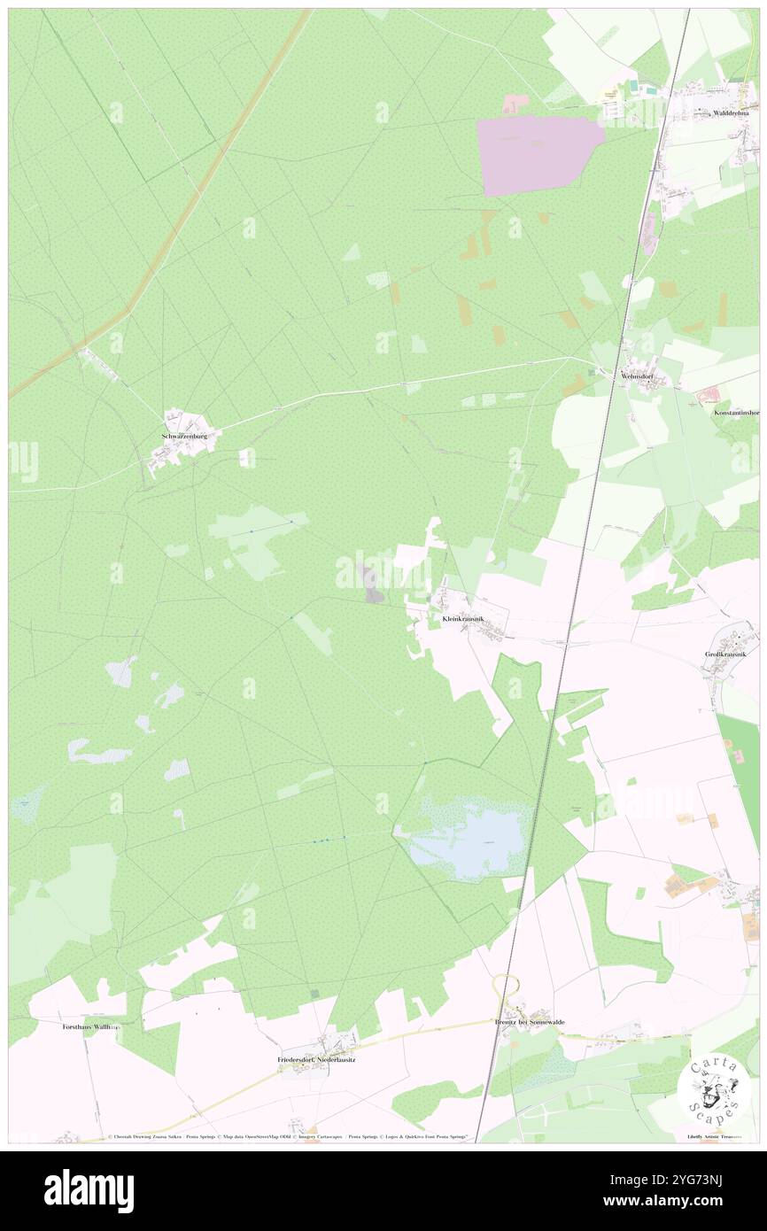 Kleinkrausnik, DE, Allemagne, Brandebourg, N 51 44' 7'', N 13 35' 35'', map, Carthascapes carte publiée en 2024. Explorez Cartascapes, une carte qui révèle la diversité des paysages, des cultures et des écosystèmes de la Terre. Voyage à travers le temps et l'espace, découvrir l'interconnexion du passé, du présent et de l'avenir de notre planète. Banque D'Images