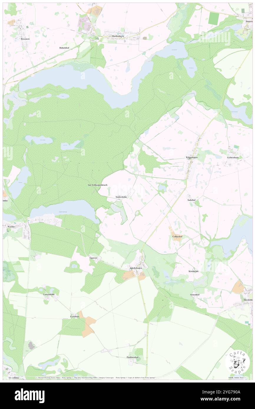 Stabeshoehe, DE, Allemagne, Brandebourg, N 53 13' 20'', N 13 33' 20'', carte, Carthascapes carte publiée en 2024. Explorez Cartascapes, une carte qui révèle la diversité des paysages, des cultures et des écosystèmes de la Terre. Voyage à travers le temps et l'espace, découvrir l'interconnexion du passé, du présent et de l'avenir de notre planète. Banque D'Images