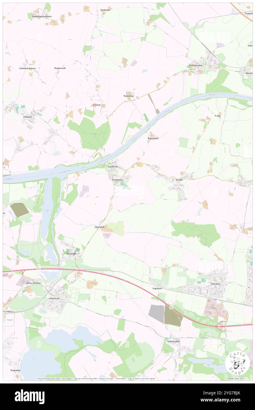 Quarnbek, DE, Allemagne, Schleswig-Holstein, N 54 19' 59'', N 9 58' 59'', carte, Carthascapes carte publiée en 2024. Explorez Cartascapes, une carte qui révèle la diversité des paysages, des cultures et des écosystèmes de la Terre. Voyage à travers le temps et l'espace, découvrir l'interconnexion du passé, du présent et de l'avenir de notre planète. Banque D'Images