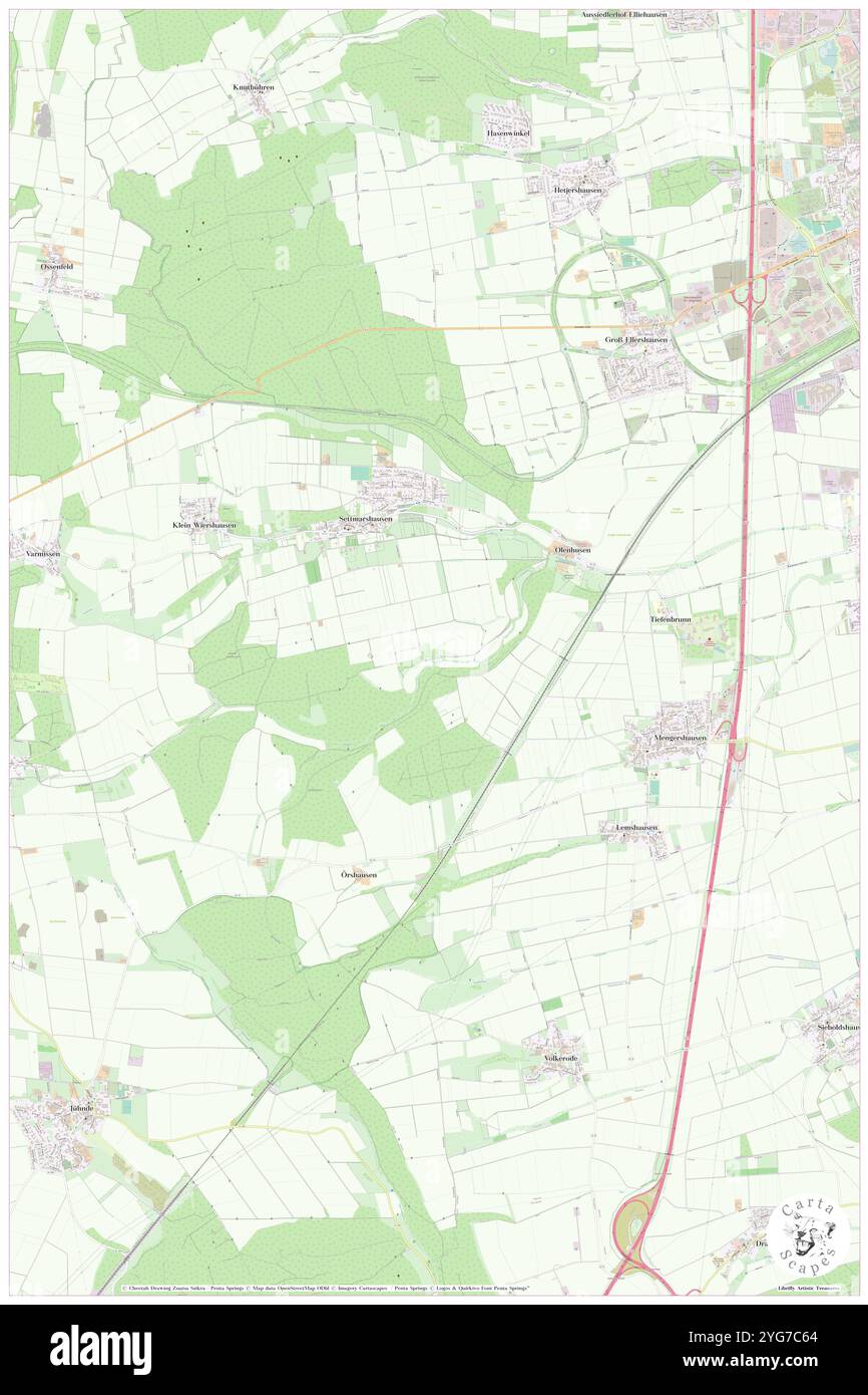 Settmarshausen, DE, Allemagne, basse-Saxe, N 51 30' 29'', N 9 50' 12'', carte, Carthascapes carte publiée en 2024. Explorez Cartascapes, une carte qui révèle la diversité des paysages, des cultures et des écosystèmes de la Terre. Voyage à travers le temps et l'espace, découvrir l'interconnexion du passé, du présent et de l'avenir de notre planète. Banque D'Images