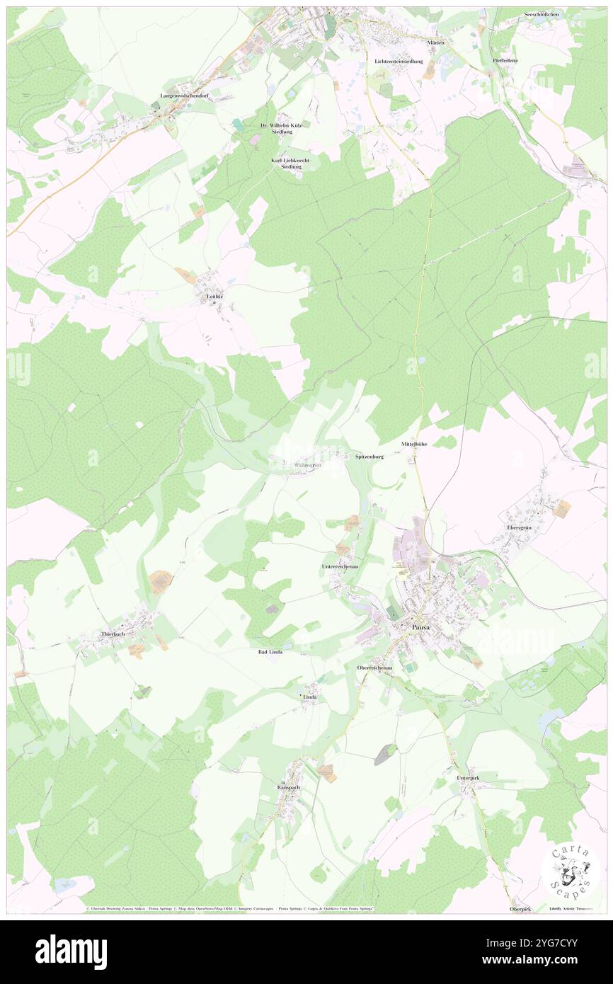 Wallengruen, DE, Allemagne, Saxe, N 50 35' 52'', N 11 58' 40'', carte, Cartascapes carte publiée en 2024. Explorez Cartascapes, une carte qui révèle la diversité des paysages, des cultures et des écosystèmes de la Terre. Voyage à travers le temps et l'espace, découvrir l'interconnexion du passé, du présent et de l'avenir de notre planète. Banque D'Images