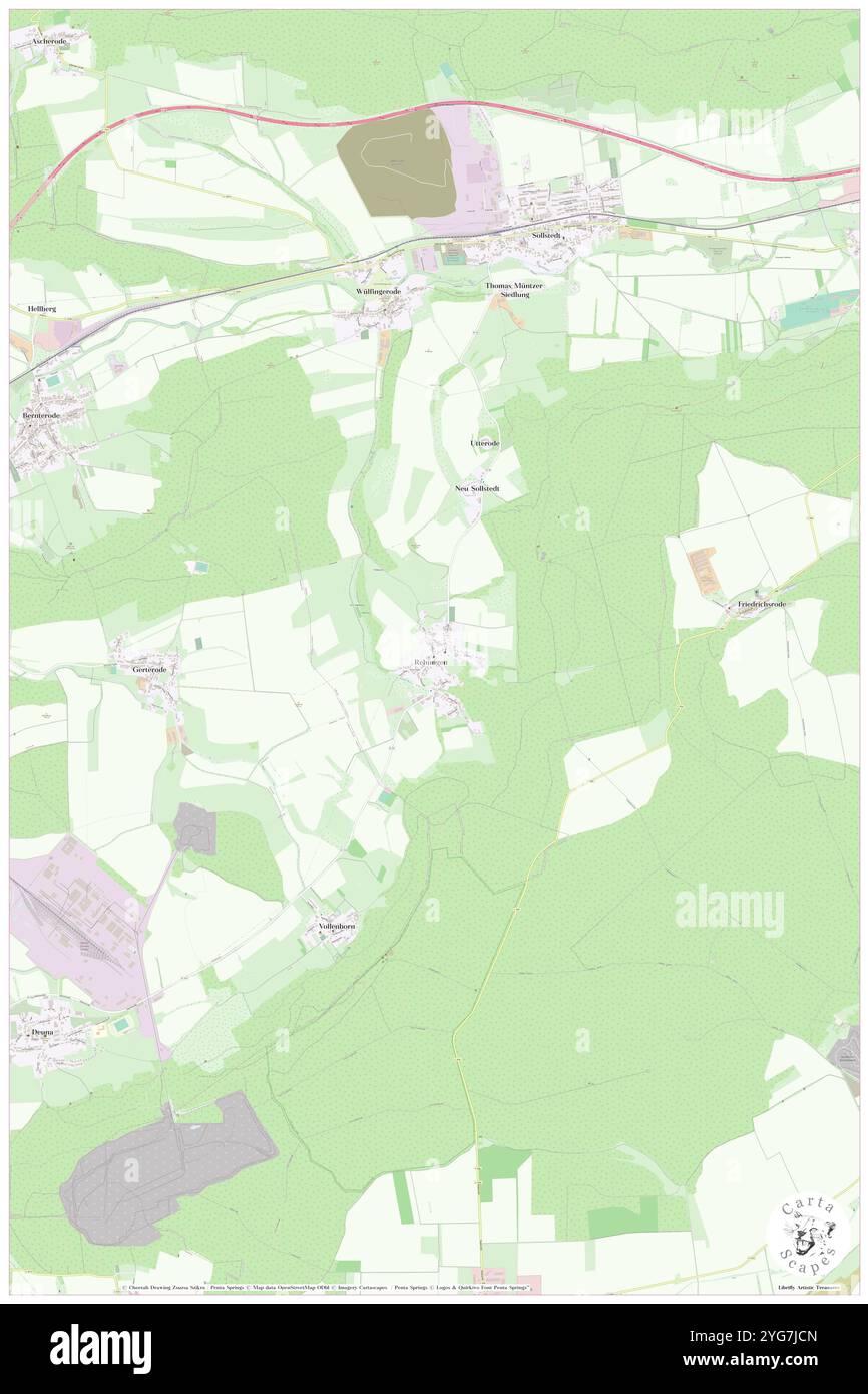 Rehungen, DE, Allemagne, Thuringe, N 51 22' 57'', N 10 31' 21'', carte, Carthascapes carte publiée en 2024. Explorez Cartascapes, une carte qui révèle la diversité des paysages, des cultures et des écosystèmes de la Terre. Voyage à travers le temps et l'espace, découvrir l'interconnexion du passé, du présent et de l'avenir de notre planète. Banque D'Images