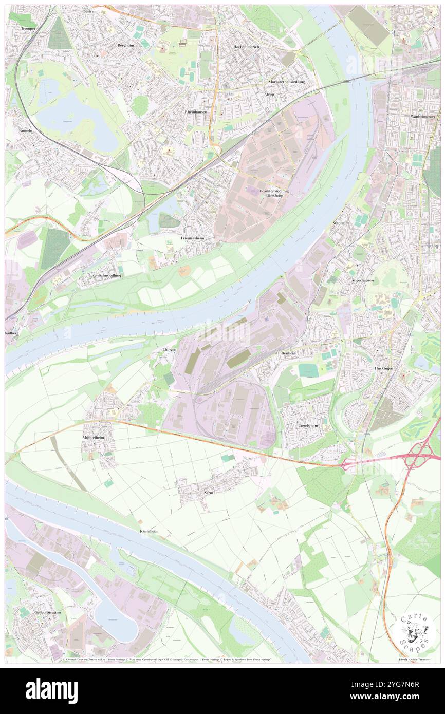 200 mètres de haut cheminée de Duisburg-Huckingen Krupp Mannesmann Blast Furnace Plant, Düsseldorf District, DE, Allemagne, Rhénanie du Nord-Westphalie, n 51 22' 15'', N 6 42' 47'', carte, Carthascapes carte publiée en 2024. Explorez Cartascapes, une carte qui révèle la diversité des paysages, des cultures et des écosystèmes de la Terre. Voyage à travers le temps et l'espace, découvrir l'interconnexion du passé, du présent et de l'avenir de notre planète. Banque D'Images