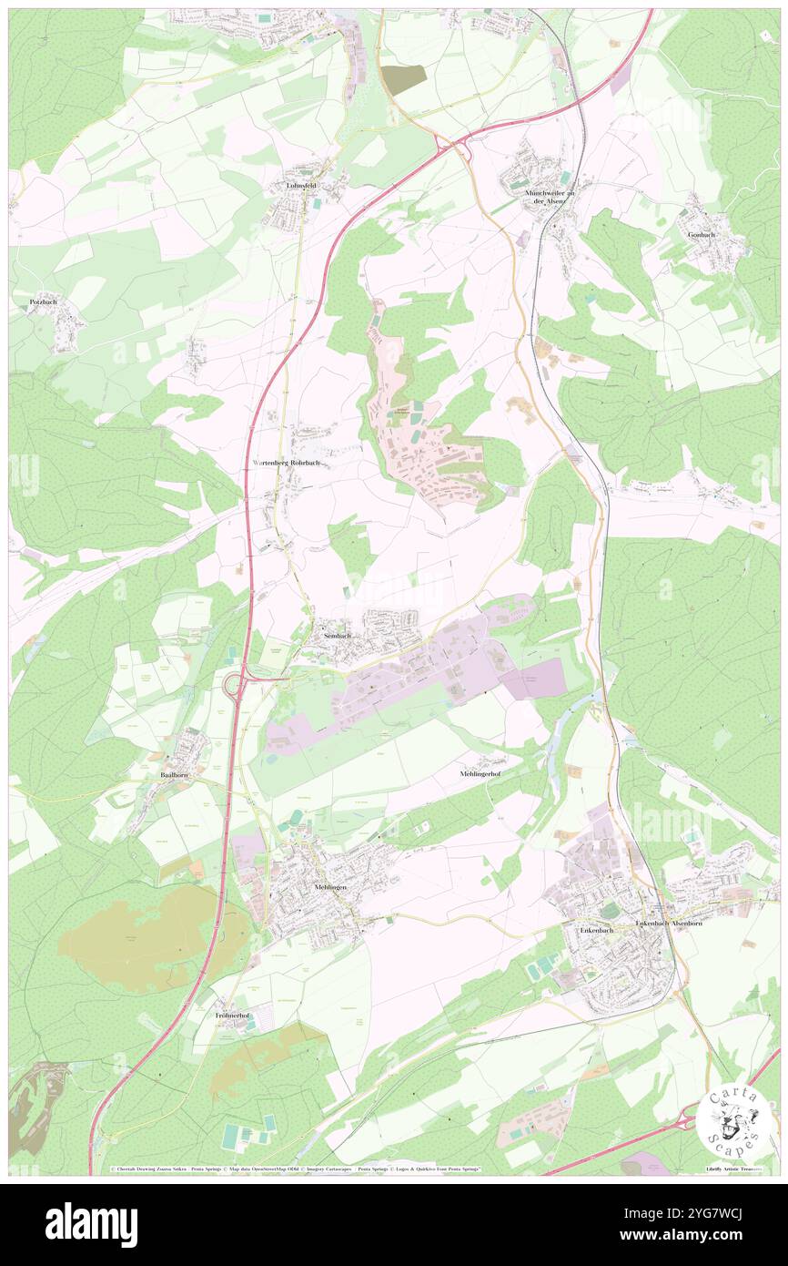 Sembach, DE, Allemagne, Rhénanie-Palatinat, N 49 30' 42'', N 7 51' 59'', carte, Carthascapes carte publiée en 2024. Explorez Cartascapes, une carte qui révèle la diversité des paysages, des cultures et des écosystèmes de la Terre. Voyage à travers le temps et l'espace, découvrir l'interconnexion du passé, du présent et de l'avenir de notre planète. Banque D'Images