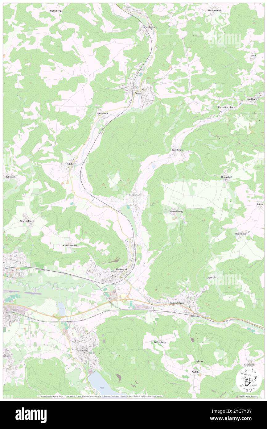 Eschenbach, Regierungsbezirk Mittelfranken, DE, Allemagne, Bavière, n 49 31' 48'', N 11 29' 27'', carte, Cartascapes carte publiée en 2024. Explorez Cartascapes, une carte qui révèle la diversité des paysages, des cultures et des écosystèmes de la Terre. Voyage à travers le temps et l'espace, découvrir l'interconnexion du passé, du présent et de l'avenir de notre planète. Banque D'Images