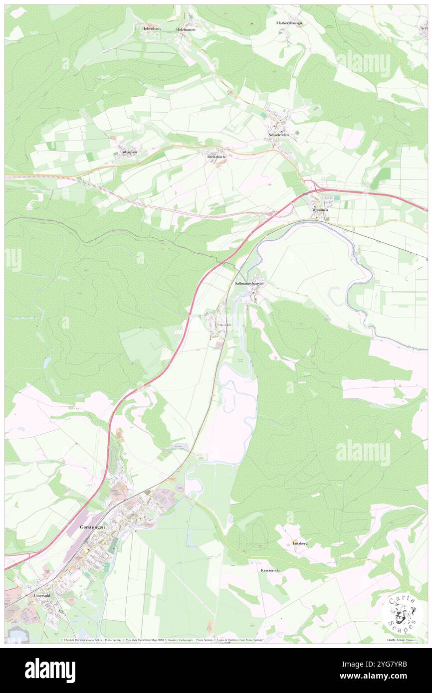 Neustaedt, DE, Allemagne, Thuringe, N 50 59' 49'', N 10 5' 46'', carte, Carthascapes carte publiée en 2024. Explorez Cartascapes, une carte qui révèle la diversité des paysages, des cultures et des écosystèmes de la Terre. Voyage à travers le temps et l'espace, découvrir l'interconnexion du passé, du présent et de l'avenir de notre planète. Banque D'Images