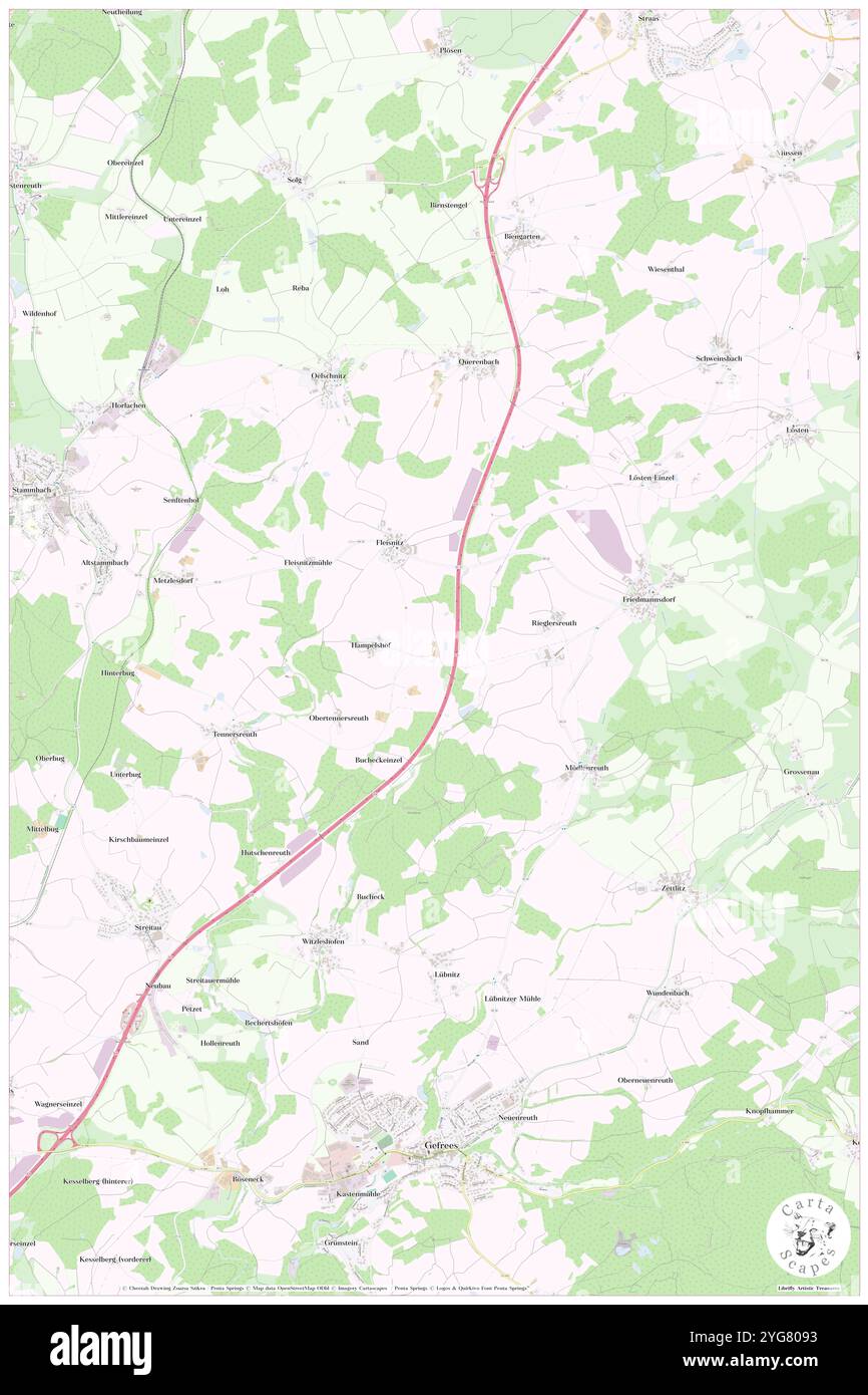 Altpoppenreuth, haute-Franconie, DE, Allemagne, Bavière, n 50 7' 59'', N 11 44' 21'', carte, Carthascapes carte publiée en 2024. Explorez Cartascapes, une carte qui révèle la diversité des paysages, des cultures et des écosystèmes de la Terre. Voyage à travers le temps et l'espace, découvrir l'interconnexion du passé, du présent et de l'avenir de notre planète. Banque D'Images