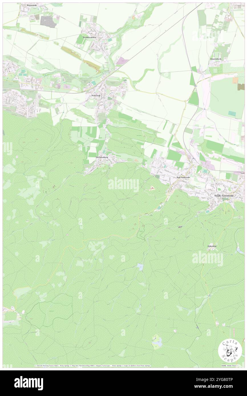 Bad Suderode, DE, Allemagne, Saxe-Anhalt, N 51 44' 1'', N 11 7' 32'', carte, Carthascapes carte publiée en 2024. Explorez Cartascapes, une carte qui révèle la diversité des paysages, des cultures et des écosystèmes de la Terre. Voyage à travers le temps et l'espace, découvrir l'interconnexion du passé, du présent et de l'avenir de notre planète. Banque D'Images