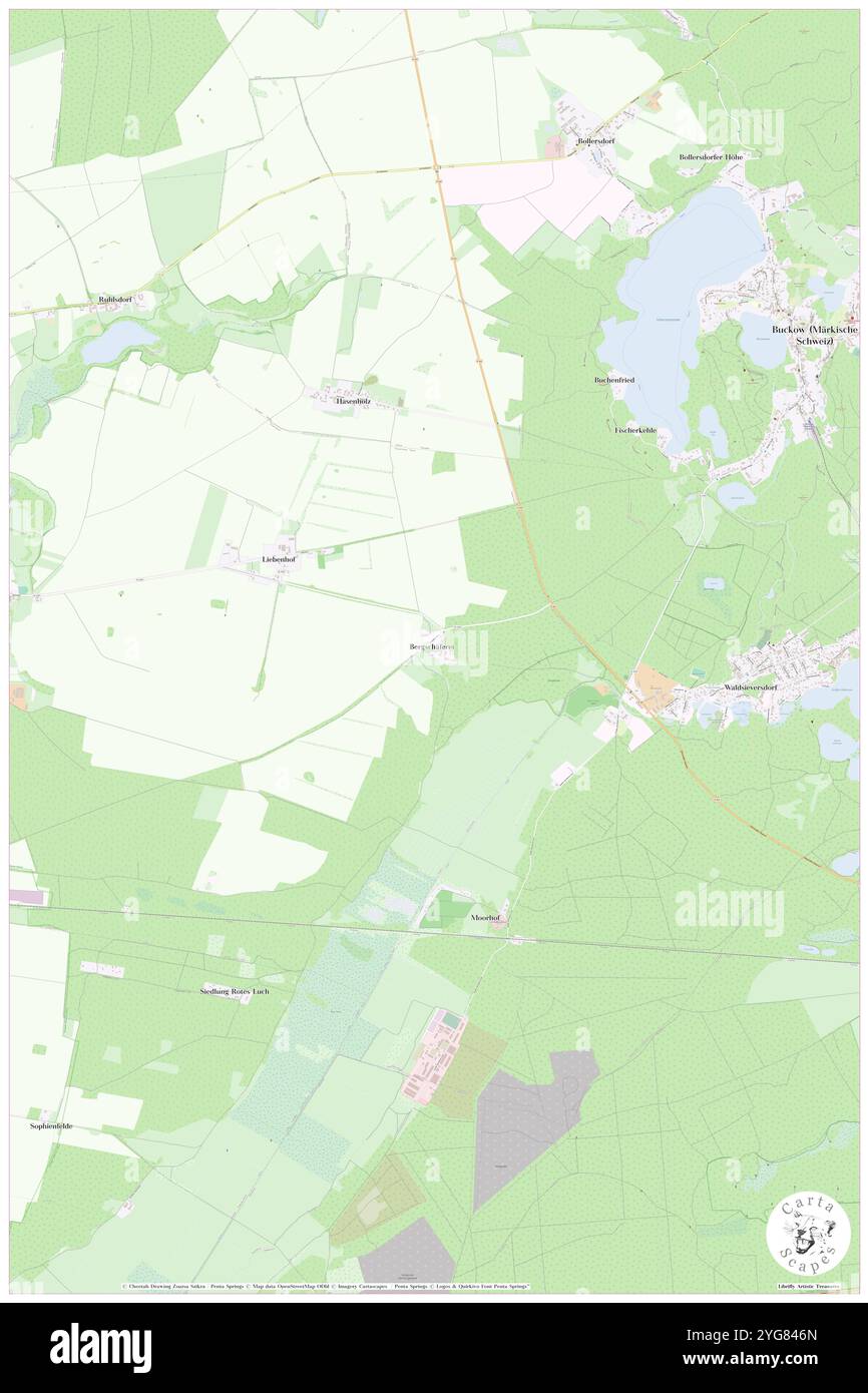 Bergschaeferei, DE, Allemagne, Brandebourg, N 52 32' 39'', N 14 1' 51'', carte, Carthascapes carte publiée en 2024. Explorez Cartascapes, une carte qui révèle la diversité des paysages, des cultures et des écosystèmes de la Terre. Voyage à travers le temps et l'espace, découvrir l'interconnexion du passé, du présent et de l'avenir de notre planète. Banque D'Images