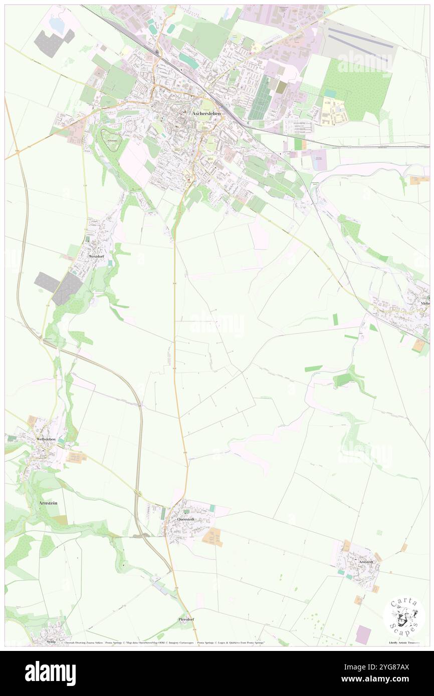 Arnstedter Warte, DE, Allemagne, Saxe-Anhalt, N 51 43' 29'', N 11 27' 52'', carte, Carthascapes carte publiée en 2024. Explorez Cartascapes, une carte qui révèle la diversité des paysages, des cultures et des écosystèmes de la Terre. Voyage à travers le temps et l'espace, découvrir l'interconnexion du passé, du présent et de l'avenir de notre planète. Banque D'Images