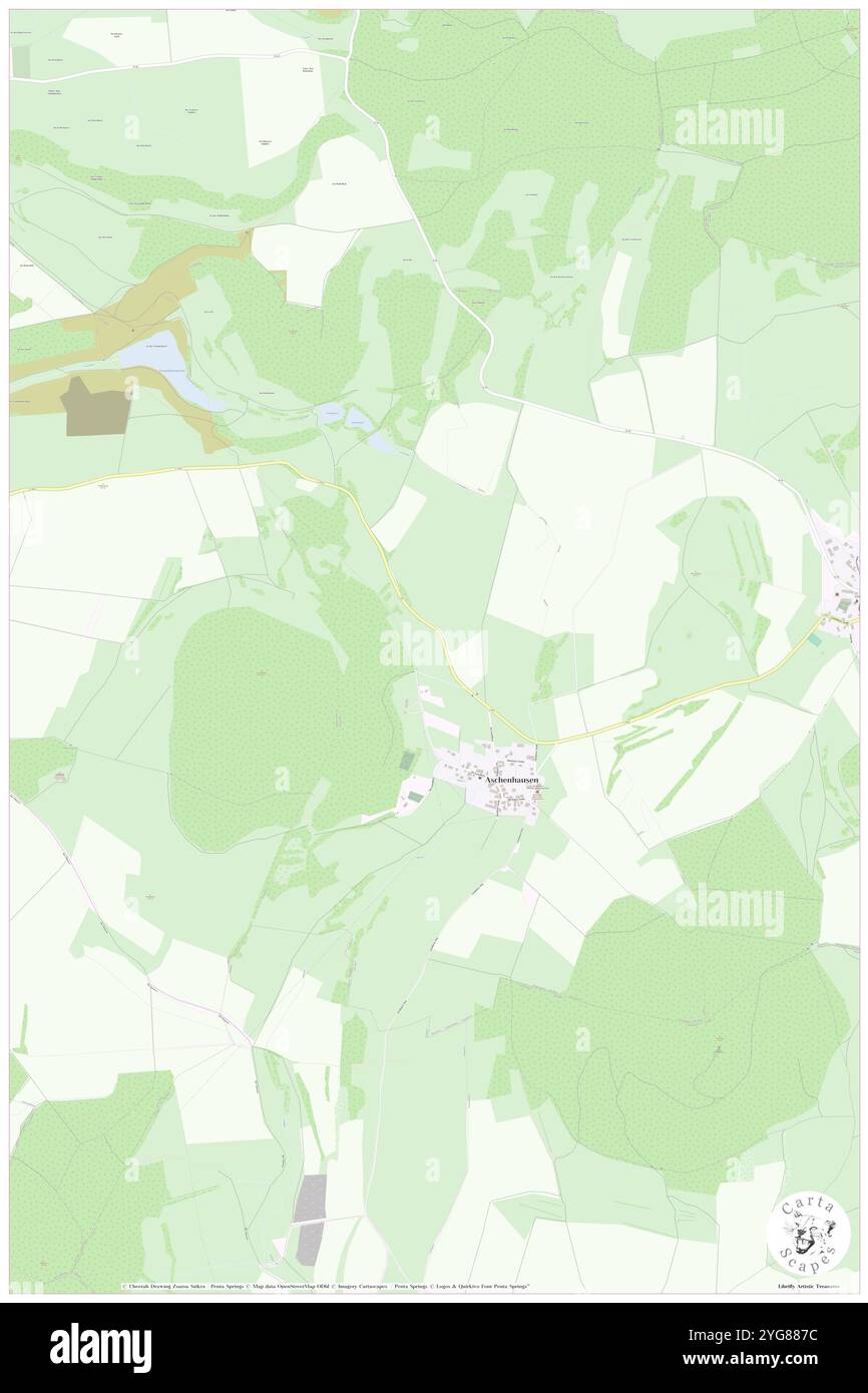 Aschenhausen, DE, Allemagne, Thuringe, N 50 36' 0'', N 10 11' 59'', carte, Carthascapes carte publiée en 2024. Explorez Cartascapes, une carte qui révèle la diversité des paysages, des cultures et des écosystèmes de la Terre. Voyage à travers le temps et l'espace, découvrir l'interconnexion du passé, du présent et de l'avenir de notre planète. Banque D'Images