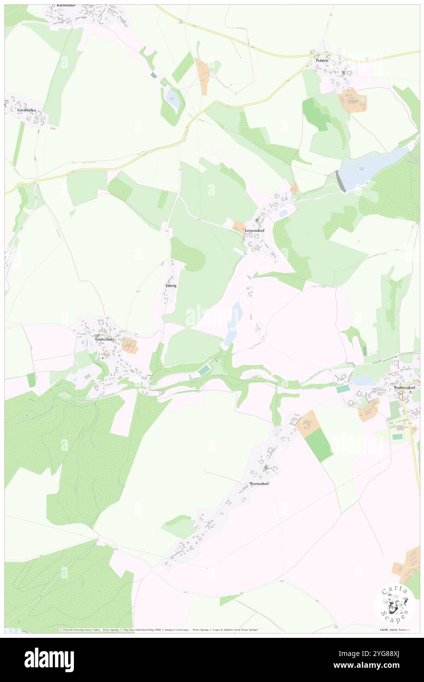 Endschuetz, DE, Allemagne, Thuringe, N 50 47' 12'', N 12 8' 10'', map, Carthascapes Map publié en 2024. Explorez Cartascapes, une carte qui révèle la diversité des paysages, des cultures et des écosystèmes de la Terre. Voyage à travers le temps et l'espace, découvrir l'interconnexion du passé, du présent et de l'avenir de notre planète. Banque D'Images