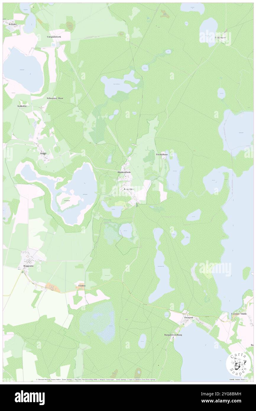 Kakelduett, DE, Allemagne, Mecklembourg-Poméranie occidentale, N 53 21' 3'', N 12 55' 24'', map, Carthascapes map publié en 2024. Explorez Cartascapes, une carte qui révèle la diversité des paysages, des cultures et des écosystèmes de la Terre. Voyage à travers le temps et l'espace, découvrir l'interconnexion du passé, du présent et de l'avenir de notre planète. Banque D'Images