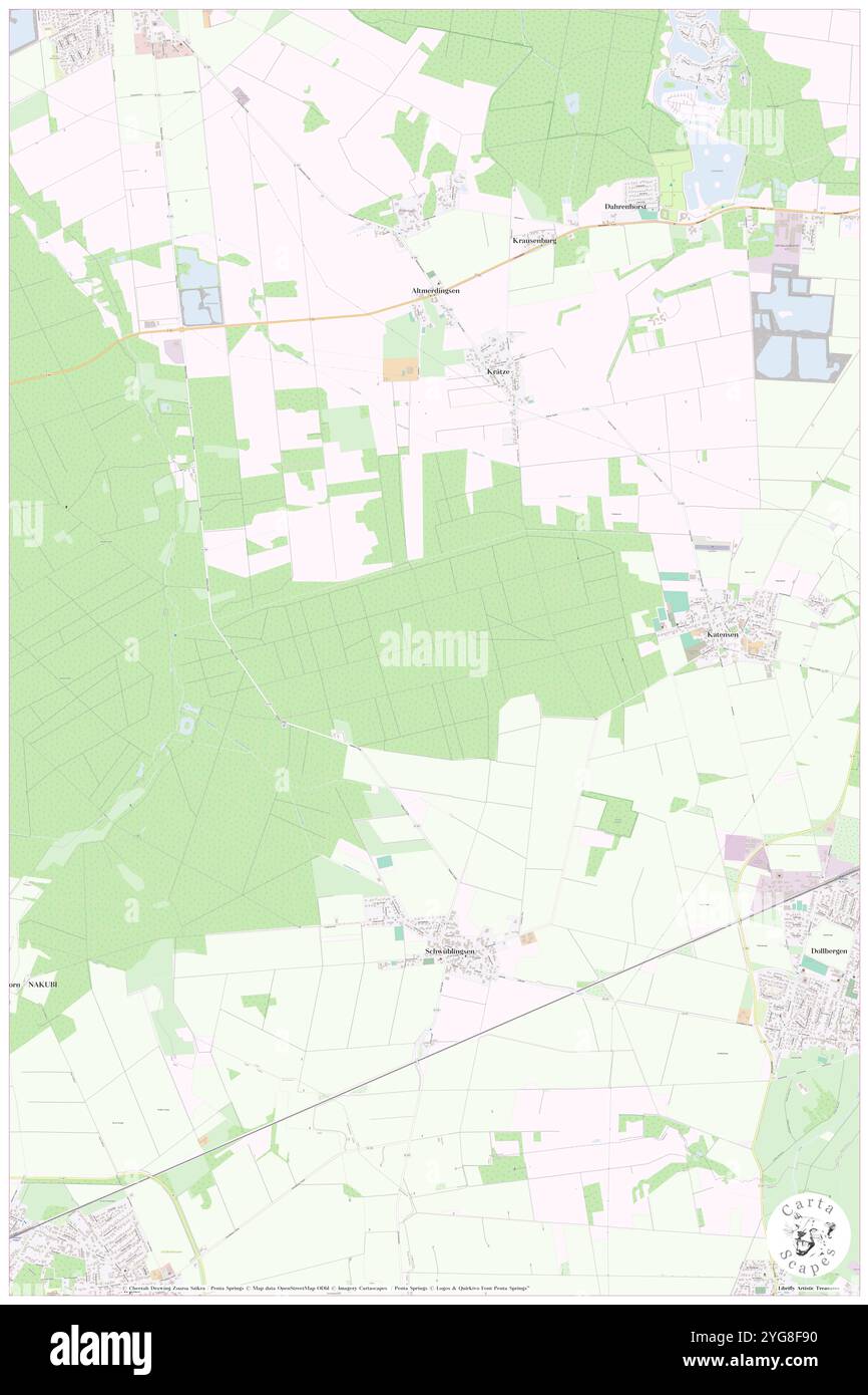 Beerbusch, DE, Allemagne, basse-Saxe, N 52 25' 59'', N 10 7' 59'', carte, Carthascapes carte publiée en 2024. Explorez Cartascapes, une carte qui révèle la diversité des paysages, des cultures et des écosystèmes de la Terre. Voyage à travers le temps et l'espace, découvrir l'interconnexion du passé, du présent et de l'avenir de notre planète. Banque D'Images