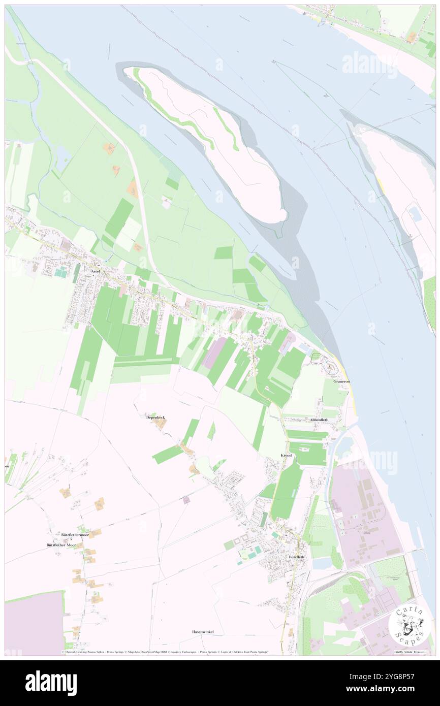 Barnkrug, DE, Allemagne, basse-Saxe, N 53 40' 57'', N 9 27' 51'', carte, Carthascapes carte publiée en 2024. Explorez Cartascapes, une carte qui révèle la diversité des paysages, des cultures et des écosystèmes de la Terre. Voyage à travers le temps et l'espace, découvrir l'interconnexion du passé, du présent et de l'avenir de notre planète. Banque D'Images