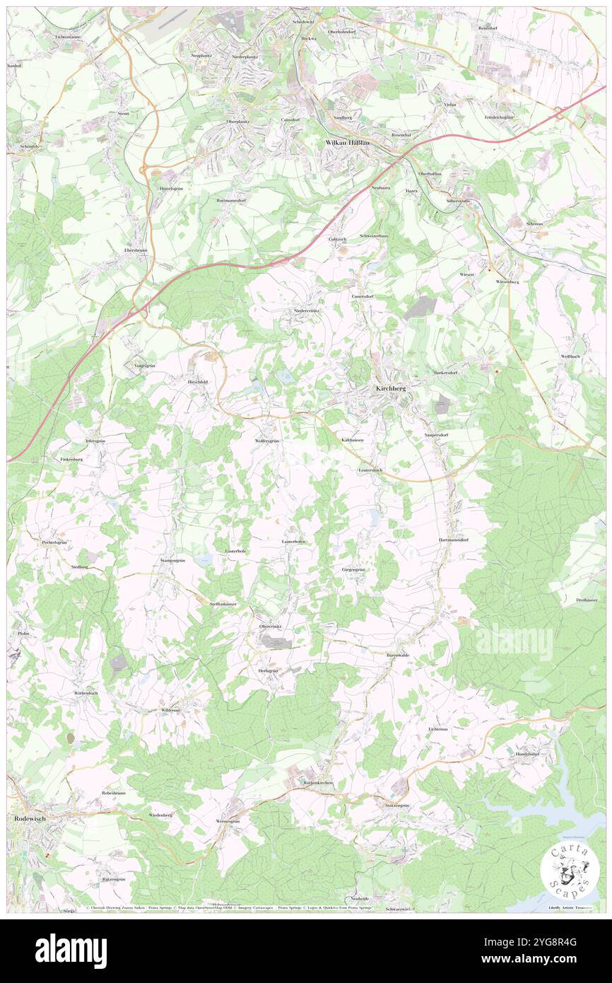 Kirchberg, DE, Allemagne, Saxe, N 50 36' 29'', N 12 30' 59'', carte, Carthascapes carte publiée en 2024. Explorez Cartascapes, une carte qui révèle la diversité des paysages, des cultures et des écosystèmes de la Terre. Voyage à travers le temps et l'espace, découvrir l'interconnexion du passé, du présent et de l'avenir de notre planète. Banque D'Images