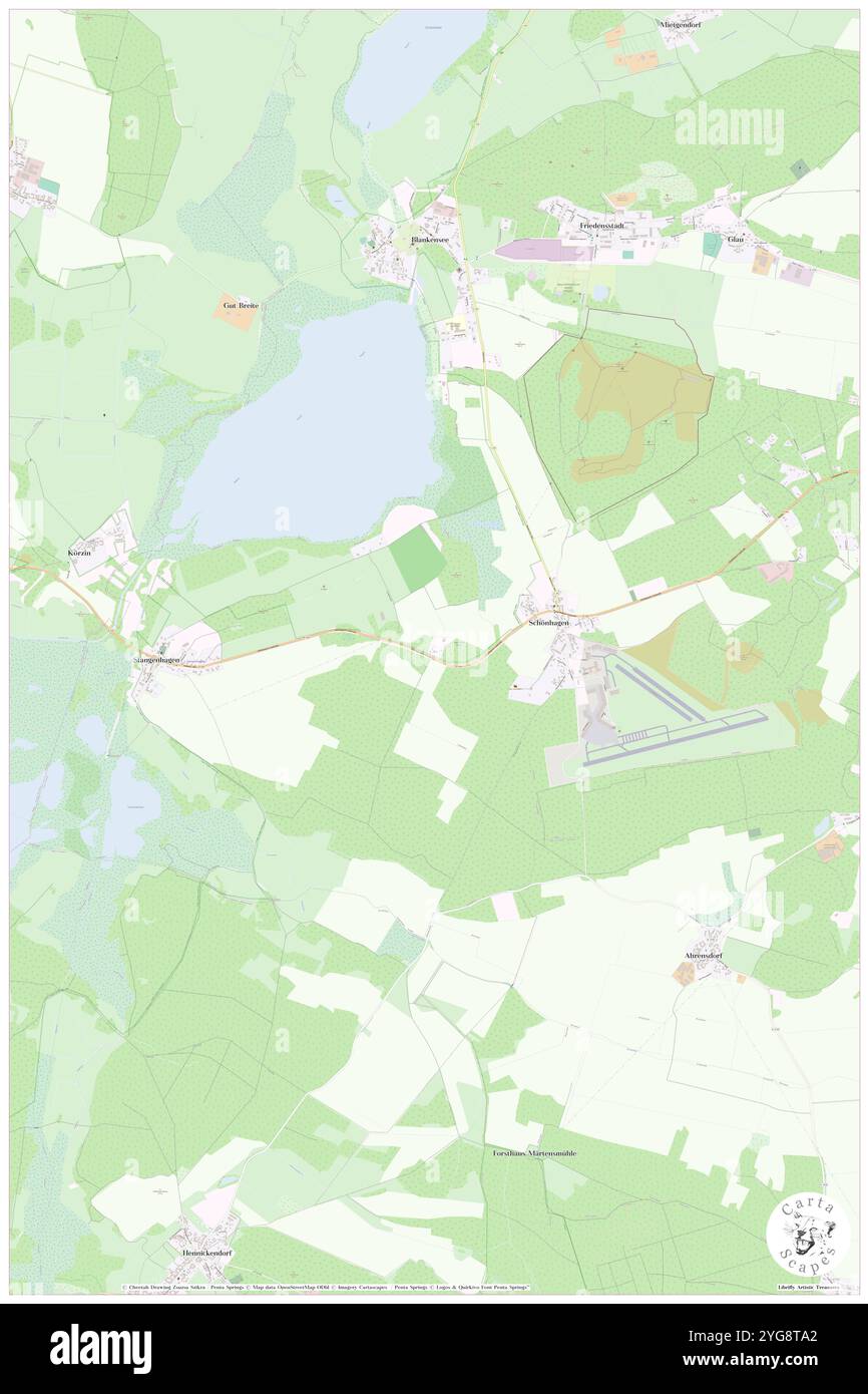 Schoenblick, DE, Allemagne, Brandebourg, N 52 12' 37'', N 13 7' 53'', carte, Carthascapes carte publiée en 2024. Explorez Cartascapes, une carte qui révèle la diversité des paysages, des cultures et des écosystèmes de la Terre. Voyage à travers le temps et l'espace, découvrir l'interconnexion du passé, du présent et de l'avenir de notre planète. Banque D'Images