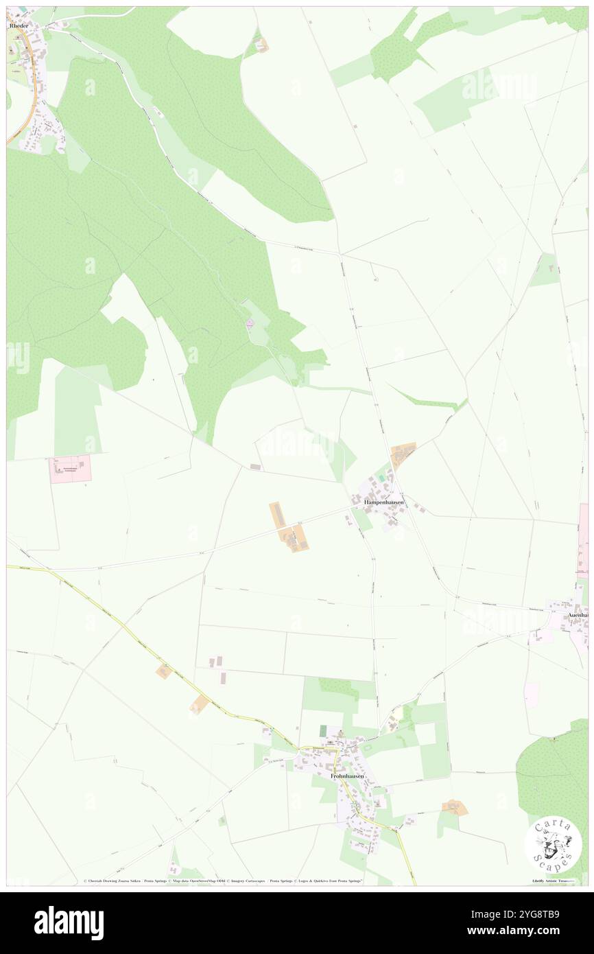 Hampenhausen, Regierungsbezirk Detmold, DE, Allemagne, Rhénanie-du-Nord-Westphalie, n 51 39' 17'', N 9 11' 38'', carte, Cartascapes carte publiée en 2024. Explorez Cartascapes, une carte qui révèle la diversité des paysages, des cultures et des écosystèmes de la Terre. Voyage à travers le temps et l'espace, découvrir l'interconnexion du passé, du présent et de l'avenir de notre planète. Banque D'Images