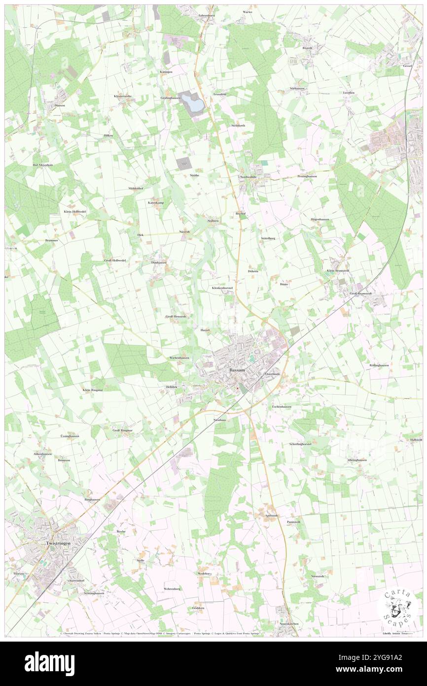 Hassel, DE, Allemagne, basse-Saxe, N 52 44' 4'', N 9 59' 23'', carte, Carthascapes carte publiée en 2024. Explorez Cartascapes, une carte qui révèle la diversité des paysages, des cultures et des écosystèmes de la Terre. Voyage à travers le temps et l'espace, découvrir l'interconnexion du passé, du présent et de l'avenir de notre planète. Banque D'Images