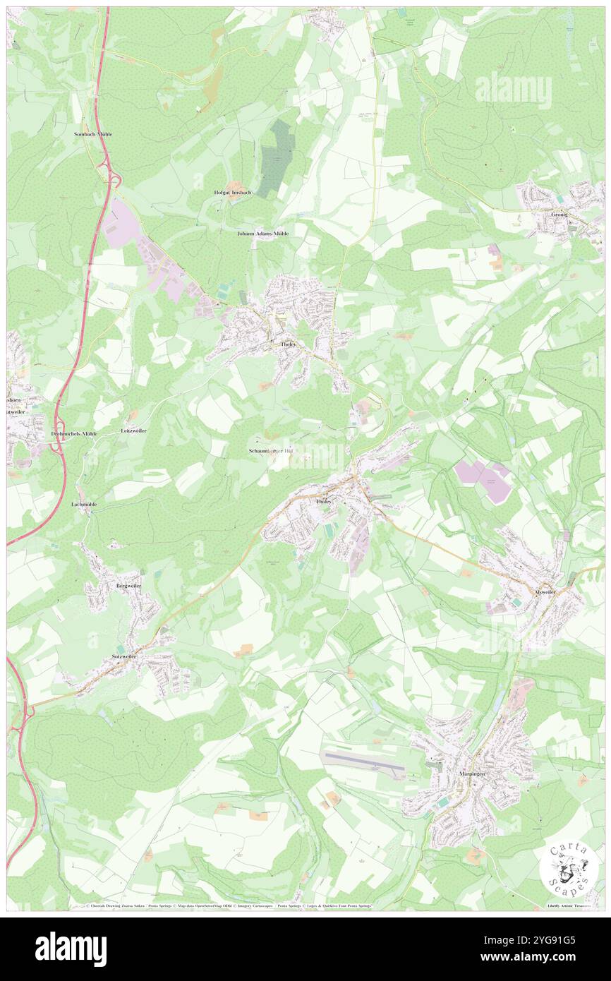 Schaumbergturm, DE, Allemagne, Sarre, N 49 29' 9'', N 7 1' 45'', carte, Carthascapes carte publiée en 2024. Explorez Cartascapes, une carte qui révèle la diversité des paysages, des cultures et des écosystèmes de la Terre. Voyage à travers le temps et l'espace, découvrir l'interconnexion du passé, du présent et de l'avenir de notre planète. Banque D'Images