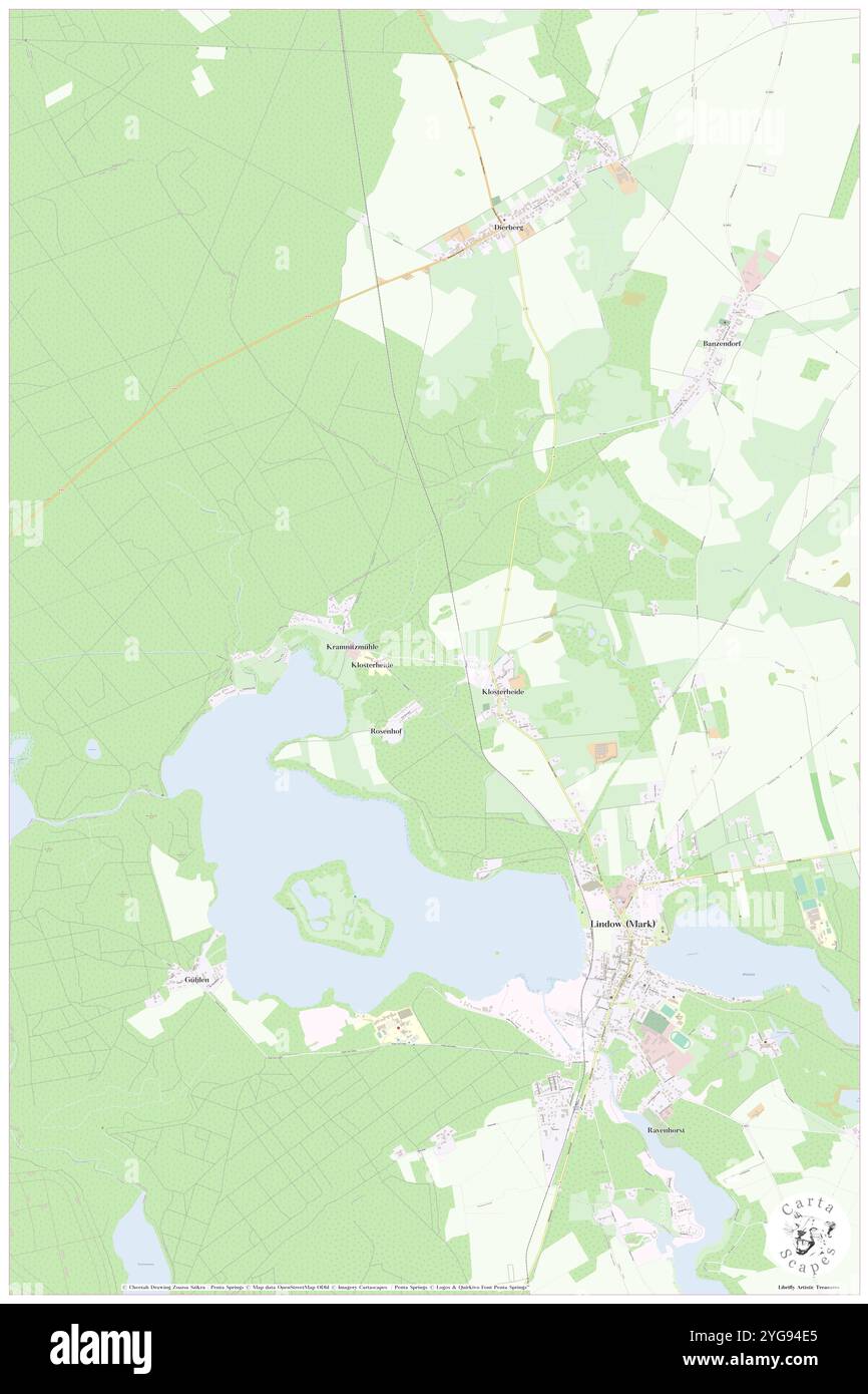 Klosterheide, DE, Allemagne, Brandebourg, N 52 59' 30'', N 12 58' 19'', carte, Carthascapes carte publiée en 2024. Explorez Cartascapes, une carte qui révèle la diversité des paysages, des cultures et des écosystèmes de la Terre. Voyage à travers le temps et l'espace, découvrir l'interconnexion du passé, du présent et de l'avenir de notre planète. Banque D'Images