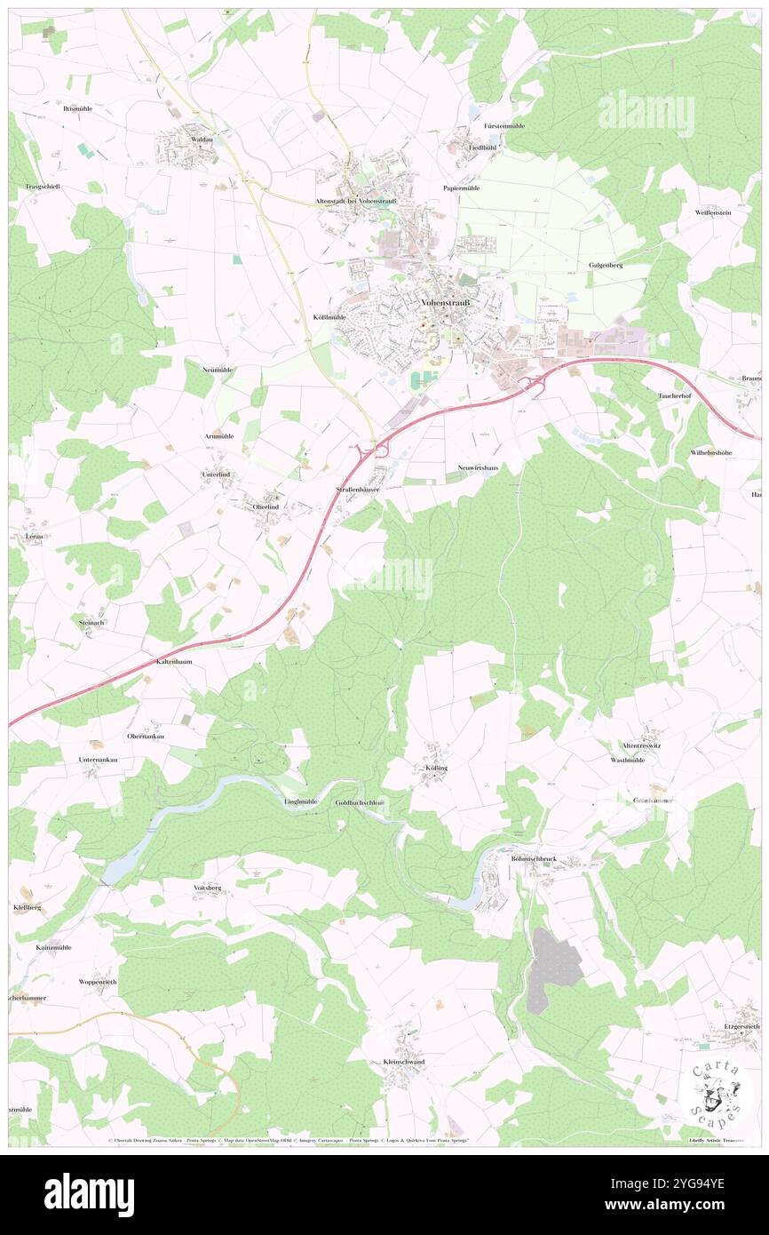 Erzlohe, DE, Allemagne, Bavière, N 49 36' 0'', N 12 19' 59'', carte, Carthascapes carte publiée en 2024. Explorez Cartascapes, une carte qui révèle la diversité des paysages, des cultures et des écosystèmes de la Terre. Voyage à travers le temps et l'espace, découvrir l'interconnexion du passé, du présent et de l'avenir de notre planète. Banque D'Images