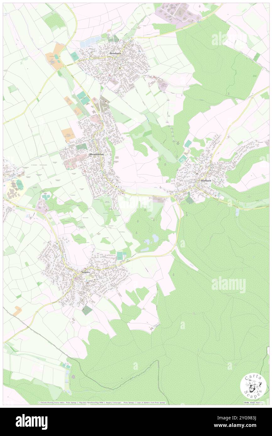 Altenmittlau, Regierungsbezirk Darmstadt, DE, Allemagne, Hesse, n 50 8' 38'', N 9 8' 26'', carte, Carthascapes carte publiée en 2024. Explorez Cartascapes, une carte qui révèle la diversité des paysages, des cultures et des écosystèmes de la Terre. Voyage à travers le temps et l'espace, découvrir l'interconnexion du passé, du présent et de l'avenir de notre planète. Banque D'Images