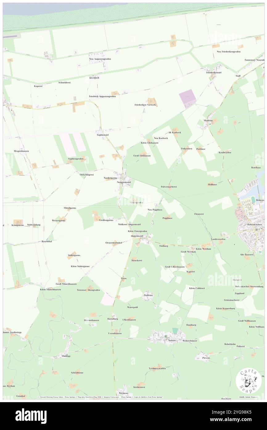 Ostergroden, DE, Allemagne, basse-Saxe, N 53 40' 9'', N 7 52' 8'', carte, Carthascapes carte publiée en 2024. Explorez Cartascapes, une carte qui révèle la diversité des paysages, des cultures et des écosystèmes de la Terre. Voyage à travers le temps et l'espace, découvrir l'interconnexion du passé, du présent et de l'avenir de notre planète. Banque D'Images