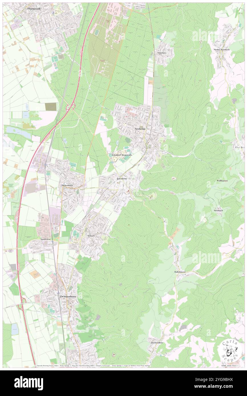 Jugenheim an der Bergstrasse, Regierungsbezirk Darmstadt, DE, Allemagne, Hesse, n 49 45' 16'', N 8 38' 9'', carte, Cartascapes carte publiée en 2024. Explorez Cartascapes, une carte qui révèle la diversité des paysages, des cultures et des écosystèmes de la Terre. Voyage à travers le temps et l'espace, découvrir l'interconnexion du passé, du présent et de l'avenir de notre planète. Banque D'Images