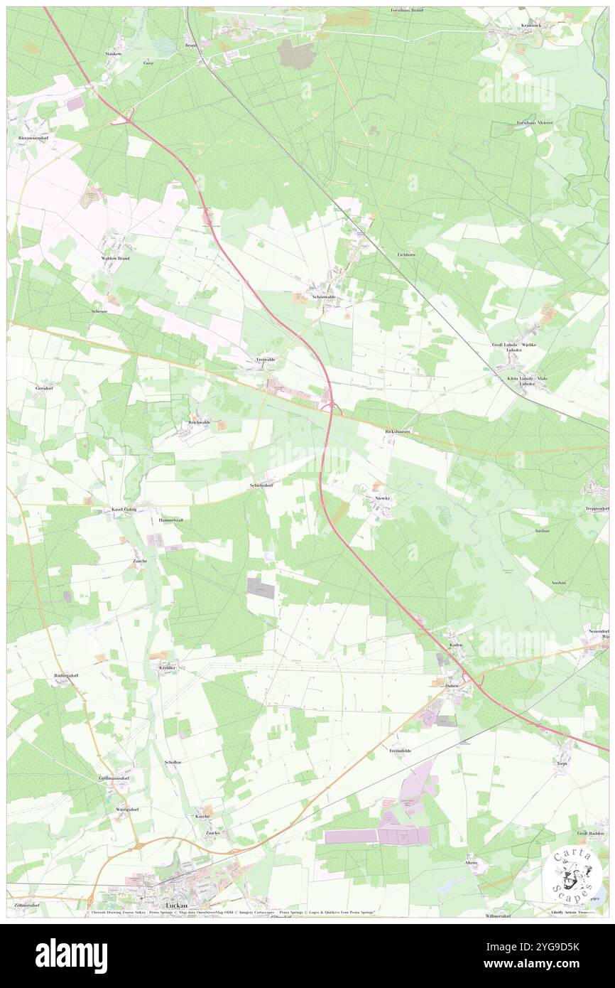 Bersteland, DE, Allemagne, Brandebourg, N 51 56' 34'', N 13 47' 0'', carte, Carthascapes carte publiée en 2024. Explorez Cartascapes, une carte qui révèle la diversité des paysages, des cultures et des écosystèmes de la Terre. Voyage à travers le temps et l'espace, découvrir l'interconnexion du passé, du présent et de l'avenir de notre planète. Banque D'Images