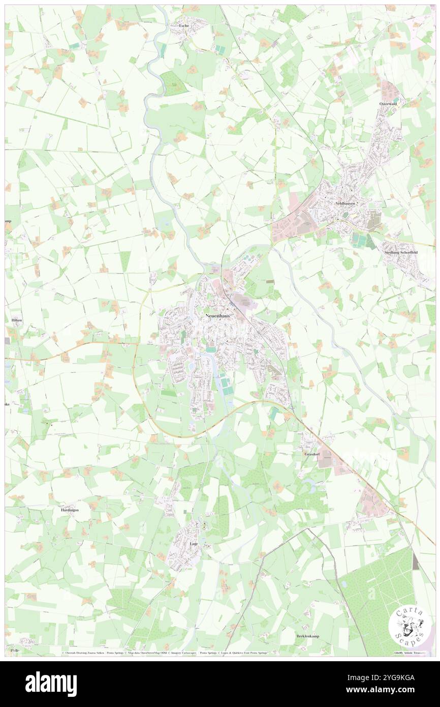 Neuenhaus, DE, Allemagne, basse-Saxe, N 52 29' 56'', N 6 57' 58'', carte, Carthascapes carte publiée en 2024. Explorez Cartascapes, une carte qui révèle la diversité des paysages, des cultures et des écosystèmes de la Terre. Voyage à travers le temps et l'espace, découvrir l'interconnexion du passé, du présent et de l'avenir de notre planète. Banque D'Images