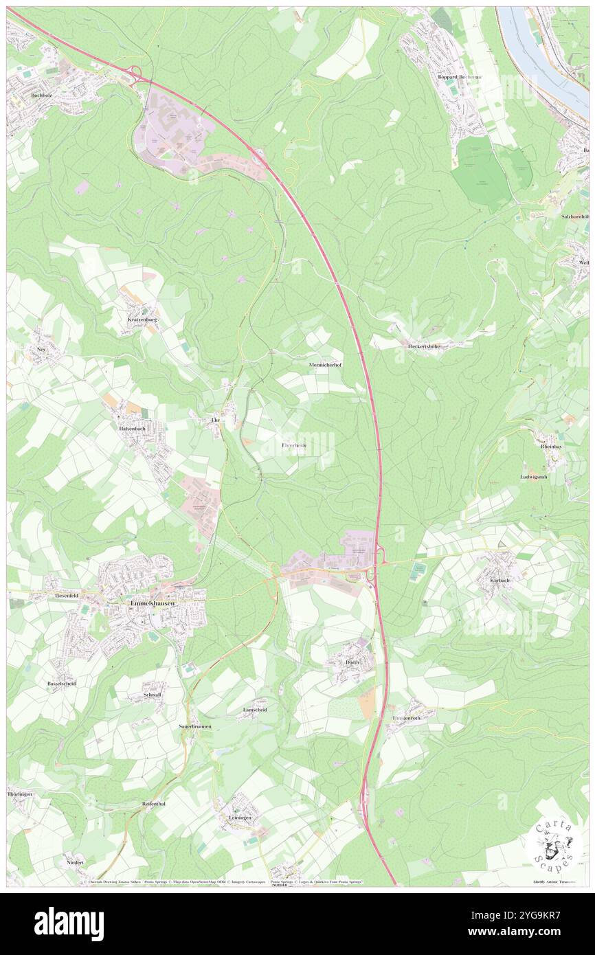 Ehrerheide, DE, Allemagne, Rhénanie-Palatinat, N 50 10' 23'', N 7 34' 51'', carte, Carthascapes carte publiée en 2024. Explorez Cartascapes, une carte qui révèle la diversité des paysages, des cultures et des écosystèmes de la Terre. Voyage à travers le temps et l'espace, découvrir l'interconnexion du passé, du présent et de l'avenir de notre planète. Banque D'Images