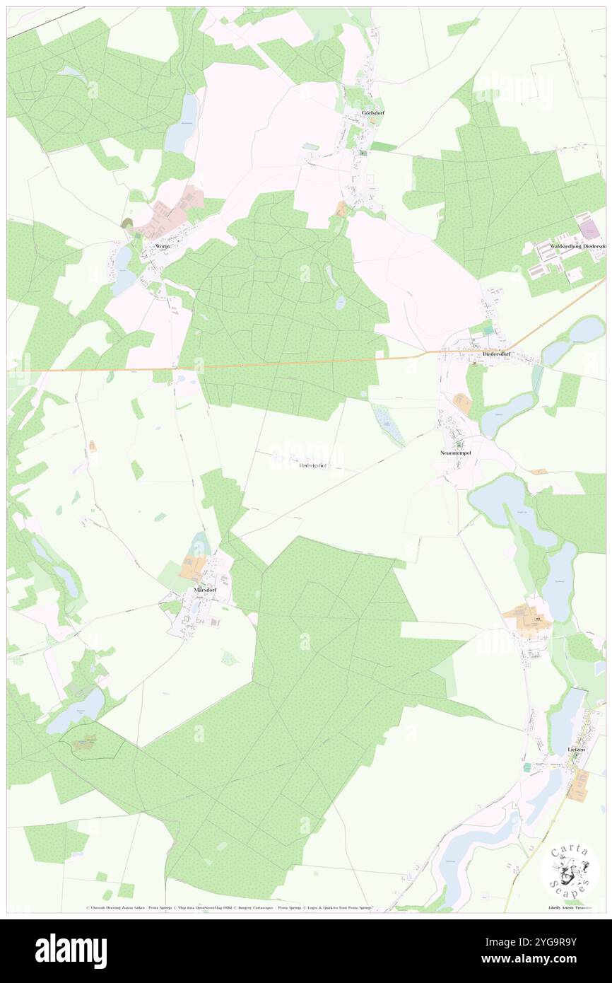 Hedwigshof, DE, Allemagne, Brandebourg, N 52 30' 0'', N 14 17' 47'', carte, Carthascapes carte publiée en 2024. Explorez Cartascapes, une carte qui révèle la diversité des paysages, des cultures et des écosystèmes de la Terre. Voyage à travers le temps et l'espace, découvrir l'interconnexion du passé, du présent et de l'avenir de notre planète. Banque D'Images