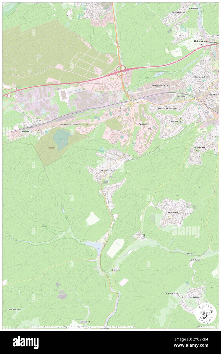 Hohenecken, DE, Allemagne, Rhénanie-Palatinat, N 49 25' 9'', N 7 41' 57'', carte, Carthascapes carte publiée en 2024. Explorez Cartascapes, une carte qui révèle la diversité des paysages, des cultures et des écosystèmes de la Terre. Voyage à travers le temps et l'espace, découvrir l'interconnexion du passé, du présent et de l'avenir de notre planète. Banque D'Images