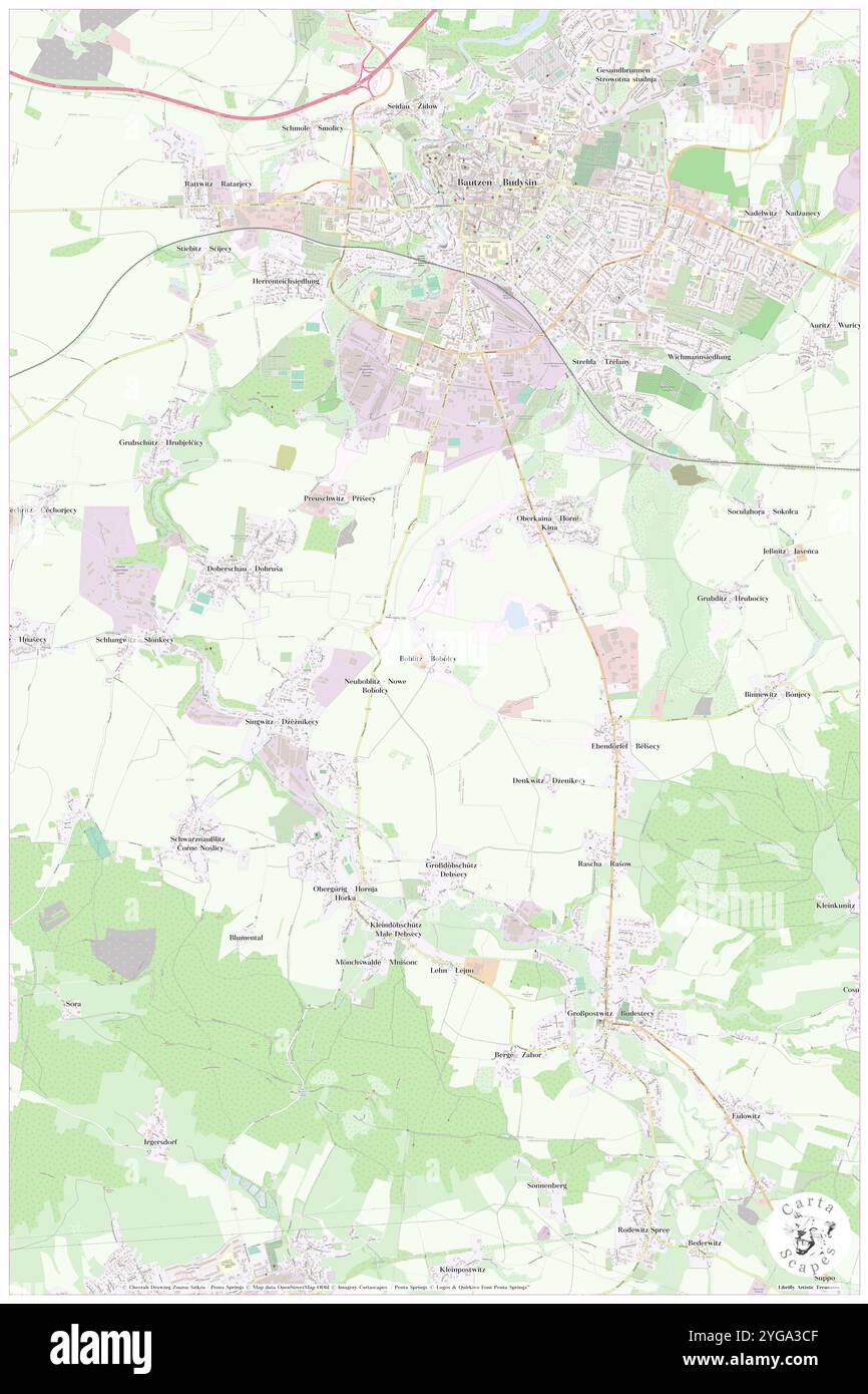 Boblitz, DE, Allemagne, Saxe, N 51 8' 47'', N 14 25' 12'', carte, Carthascapes carte publiée en 2024. Explorez Cartascapes, une carte qui révèle la diversité des paysages, des cultures et des écosystèmes de la Terre. Voyage à travers le temps et l'espace, découvrir l'interconnexion du passé, du présent et de l'avenir de notre planète. Banque D'Images