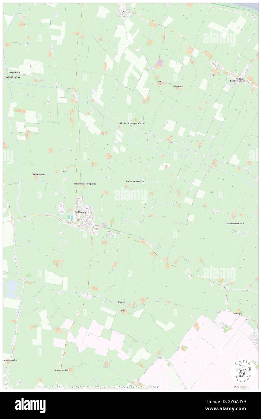 Burstohl, DE, Allemagne, basse-Saxe, N 53 31' 9'', N 8 22' 54'', carte, Carthascapes carte publiée en 2024. Explorez Cartascapes, une carte qui révèle la diversité des paysages, des cultures et des écosystèmes de la Terre. Voyage à travers le temps et l'espace, découvrir l'interconnexion du passé, du présent et de l'avenir de notre planète. Banque D'Images