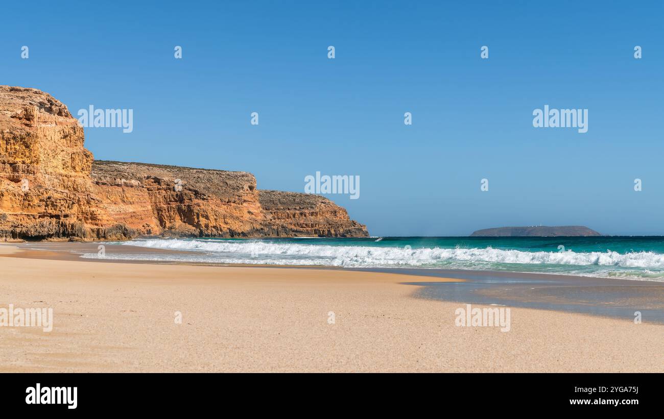 Ethel Wreck Beach par une belle journée, Yorke Peninsula, Australie méridionale Banque D'Images