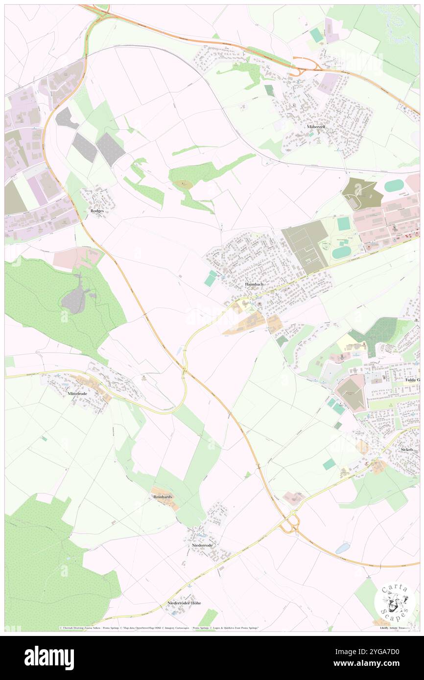 Haimbach, Regierungsbezirk Kassel, DE, Allemagne, Hesse, n 50 32' 54'', N 9 37' 44'', carte, Cartascapes carte publiée en 2024. Explorez Cartascapes, une carte qui révèle la diversité des paysages, des cultures et des écosystèmes de la Terre. Voyage à travers le temps et l'espace, découvrir l'interconnexion du passé, du présent et de l'avenir de notre planète. Banque D'Images