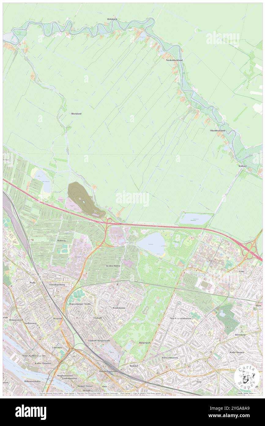 Cluts Wettern, DE, Allemagne, Brême, N 53 7' 20'', N 8 49' 18'', carte, Carthascapes carte publiée en 2024. Explorez Cartascapes, une carte qui révèle la diversité des paysages, des cultures et des écosystèmes de la Terre. Voyage à travers le temps et l'espace, découvrir l'interconnexion du passé, du présent et de l'avenir de notre planète. Banque D'Images