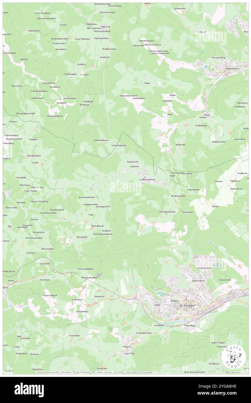 Bruckenwald, Fribourg Region, DE, Allemagne, Bade-Wurtemberg, n 48 9' 27'', N 8 18' 28'', carte, Carthascapes carte publiée en 2024. Explorez Cartascapes, une carte qui révèle la diversité des paysages, des cultures et des écosystèmes de la Terre. Voyage à travers le temps et l'espace, découvrir l'interconnexion du passé, du présent et de l'avenir de notre planète. Banque D'Images